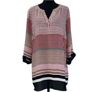 Renuar Floral Print Top(Size XL)